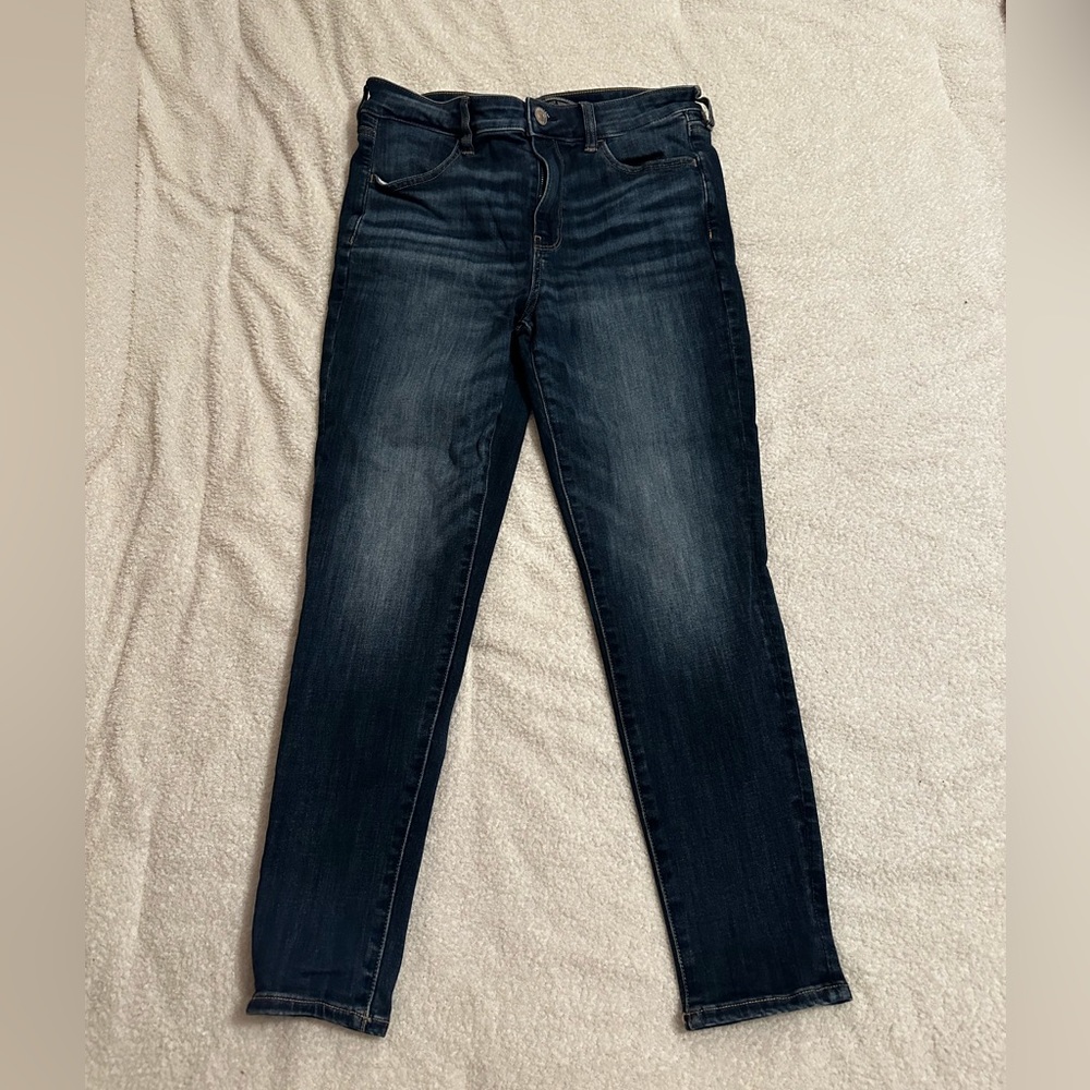 Like New American Eagle Hi-rise Jegging size 12 short